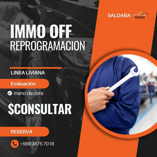 IMMO OFF REPROGRAMACION